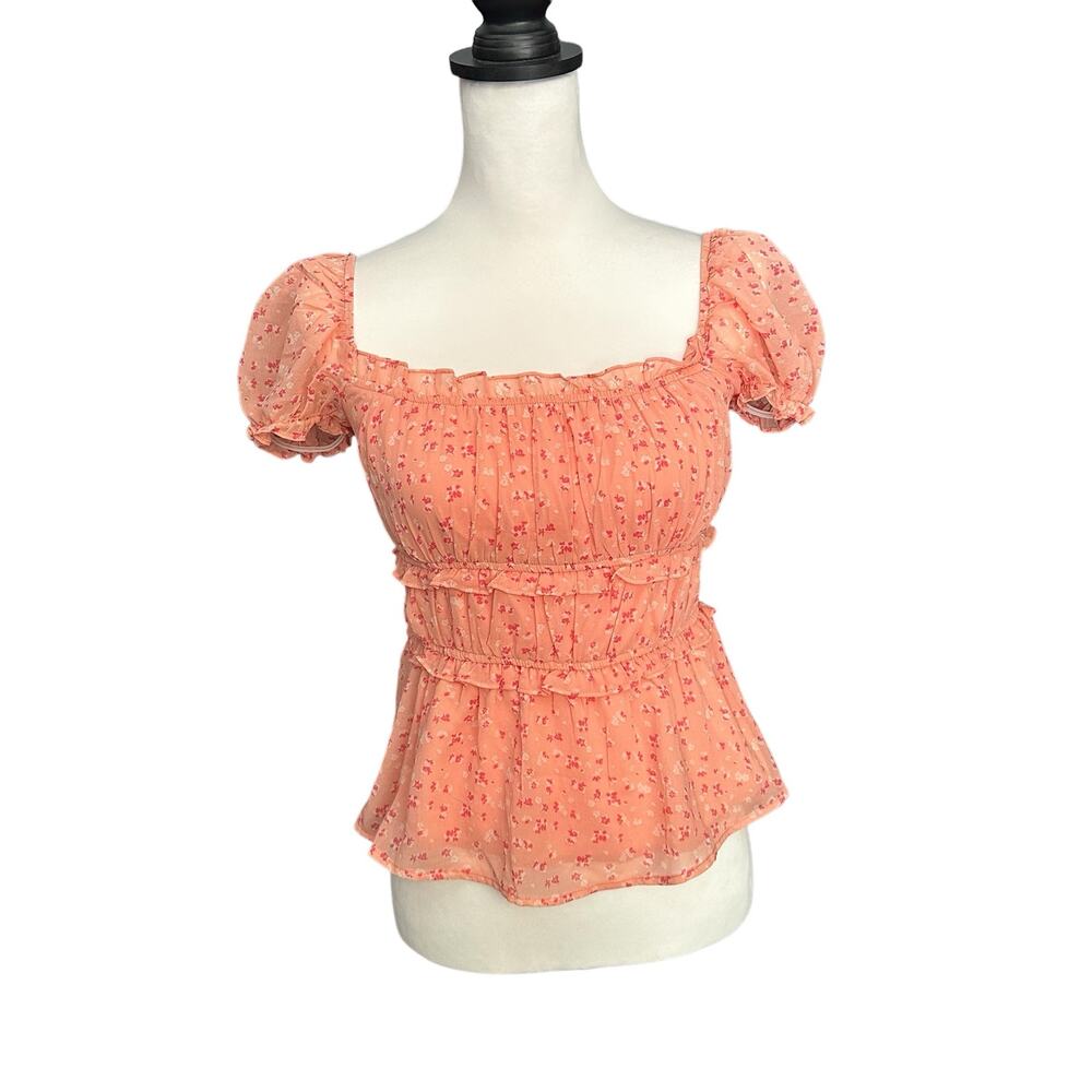 Mi Ami Pink Sleeveless Top XS